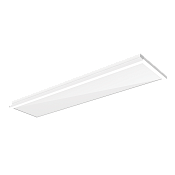 Изображение Светодиодный светильник "ВАРТОН" тип кромки Clip-In (V-Clip) 1200*300*100мм 36W 3000К IP54 RAL9010 с равномерной засветкой с рассеивателем опал ПК в комплекте V1-A1-07010-10Y00-5403630