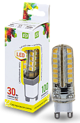 Изображение Лампа светодиодная LED-JCD-standard 3Вт 160-260В G9 4000К 270Лм ASD