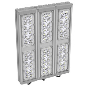 Изображение Прожекторный светильник "МОДУЛЬ" SVT-STR-M-53W-45x140-TRIO-С (с защитой от 380)