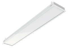 Изображение Светодиодный светильник 'ВАРТОН' грильято подвесной 1188*180*50мм 54 ВТ 6500К с планками для подвеса С РАМКОЙ