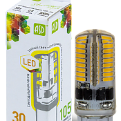 Изображение Лампа светодиодная LED-JCD-standard 5Вт 160-260В G9 3000К 450Лм ASD