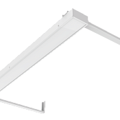 Изображение Светодиодный светильник 'ВАРТОН' для школьных досок (с диодами 0,1W) 1195*100*50мм 18 ВТ 3950К V1-E0-00270-60000-2001839
