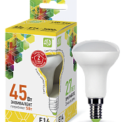 Изображение Лампа светодиодная LED-R50-standard 5Вт 160-260В Е14 4000К 450Лм ASD