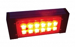 Изображение Цветной прожекторный светильник "ШЕВРОН" SVT-Str P-S-20-Red-36VDC