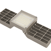 Изображение Универсальный светодиодный светильник Грильято АLBATROSS АТ-ДВО-07-33-25-Х (размер ячейки 86х86) комплект модуль+драйвер