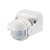 Изображение Датчик движения IR 1200W 12м 180 град IP44 V1-ST09