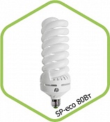 Изображение Лампа энергосберегающая SPIRAL-econom 80Вт Е40 6500К ASD