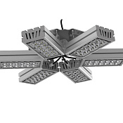 Изображение Промышленный светодиодный светильник Ромашка High-Bay SVT-P-FLOWER-162W-35 (с защитой от 380В, трос)