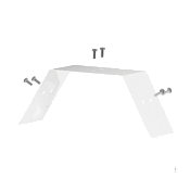 Изображение Скоба соединительная с набором креплений для светильников серии МАРКЕТ V4-R0-00.0009.MR0-0001