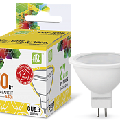 Изображение Лампа светодиодная LED-JCDRC-standard 3Вт 160-260В GU10 3000К 270Лм ASD