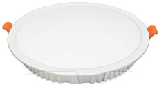 Изображение Светодиодный встраиваемый светильник DownLight SVT-OFF-DL-30W-4000K-InBat с блоком аварийного питания