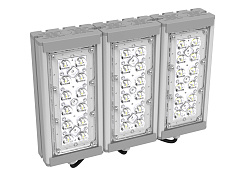 Изображение Прожекторный светильник "МОДУЛЬ" SVT-STR-M-27W-45x140-TRIO (с защитой от 380)