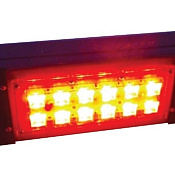 Изображение Цветной прожекторный светильник "ШЕВРОН" SVT-Str P-S-20-Red-24VDC