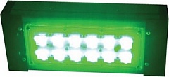 Изображение Цветной прожекторный светильник "ШЕВРОН" SVT-Str P-S-30-Green-12VDC