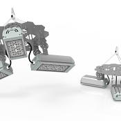 Изображение Промышленный светильник Ромашка High-Bay SKE-SVT-P-FLOWER-MPRO-81W-65 (27Wx3) трос
